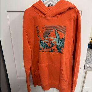 Under Armour Men's Bold Orange Graphic Hoodie